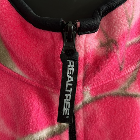 RealTree fleece full zip jacket size M (8-10) - Picture 5 of 10